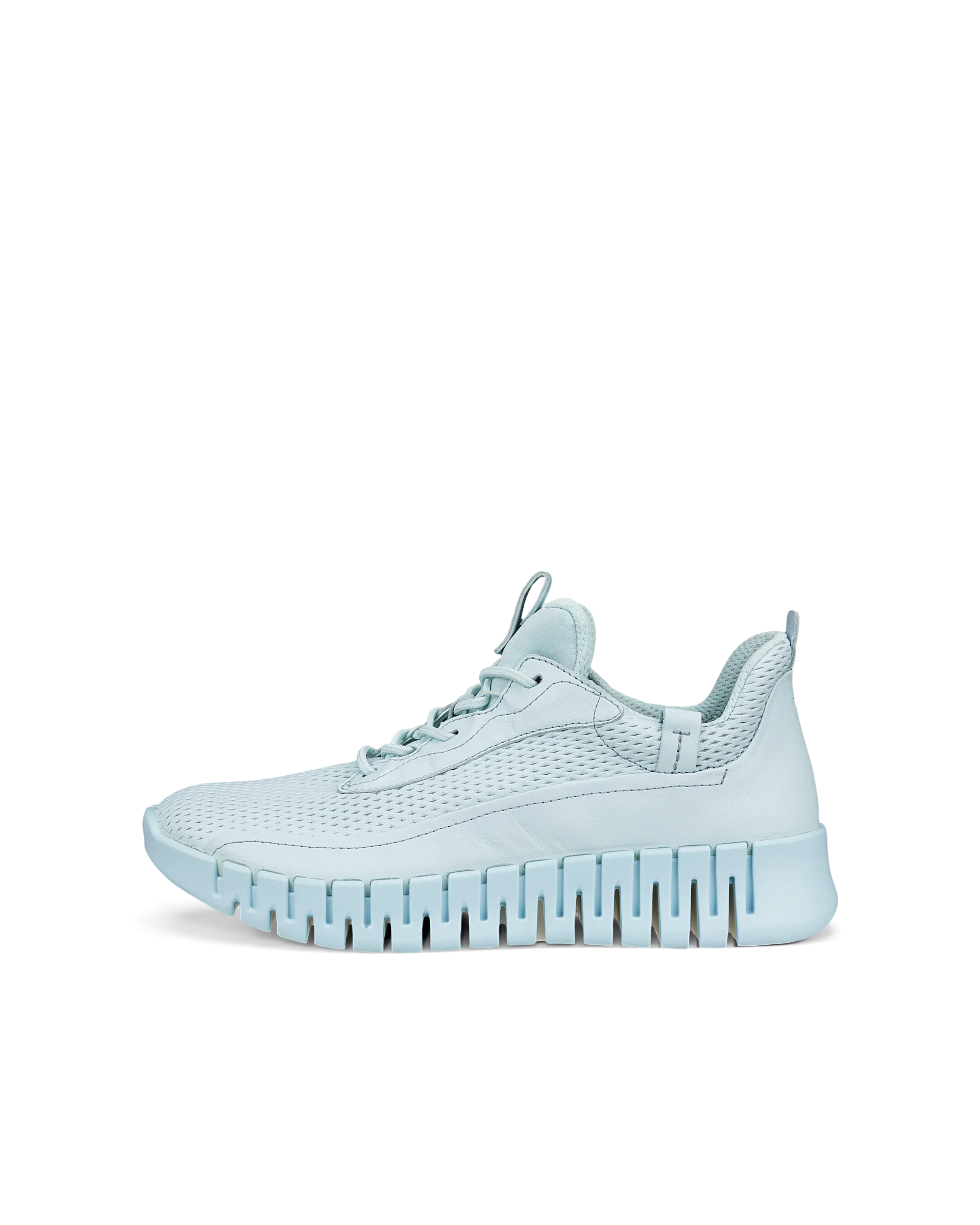 ECCO GRUUV W Damen Ledersneaker Blau