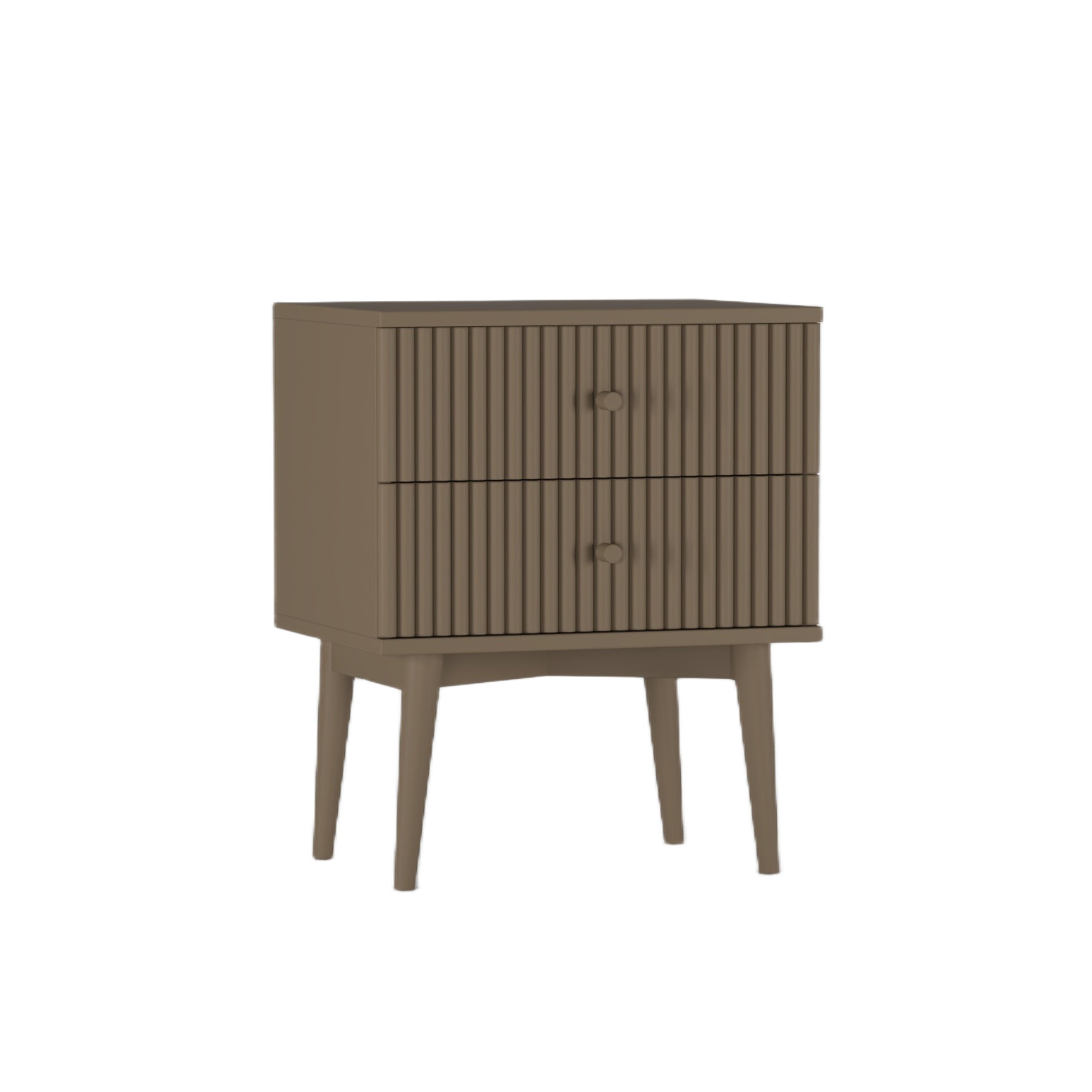 Nachtkastje Sem - Bruin|Hout - Mango - Hout