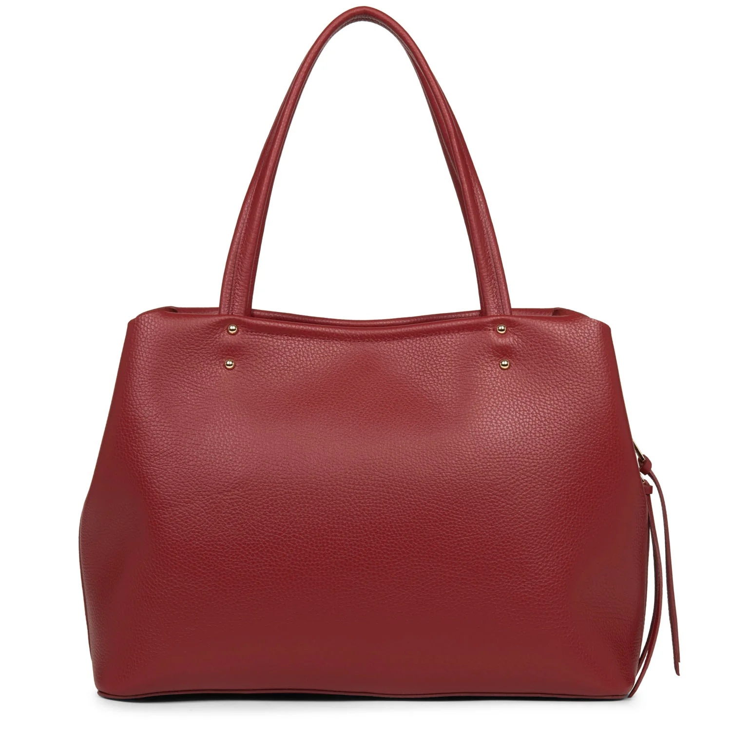 Foulonné Double-Grand sac cabas épaule