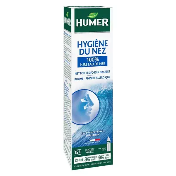 Água do Mar Isotônica Humer para Adultos, Pacote com 2 x 150ml