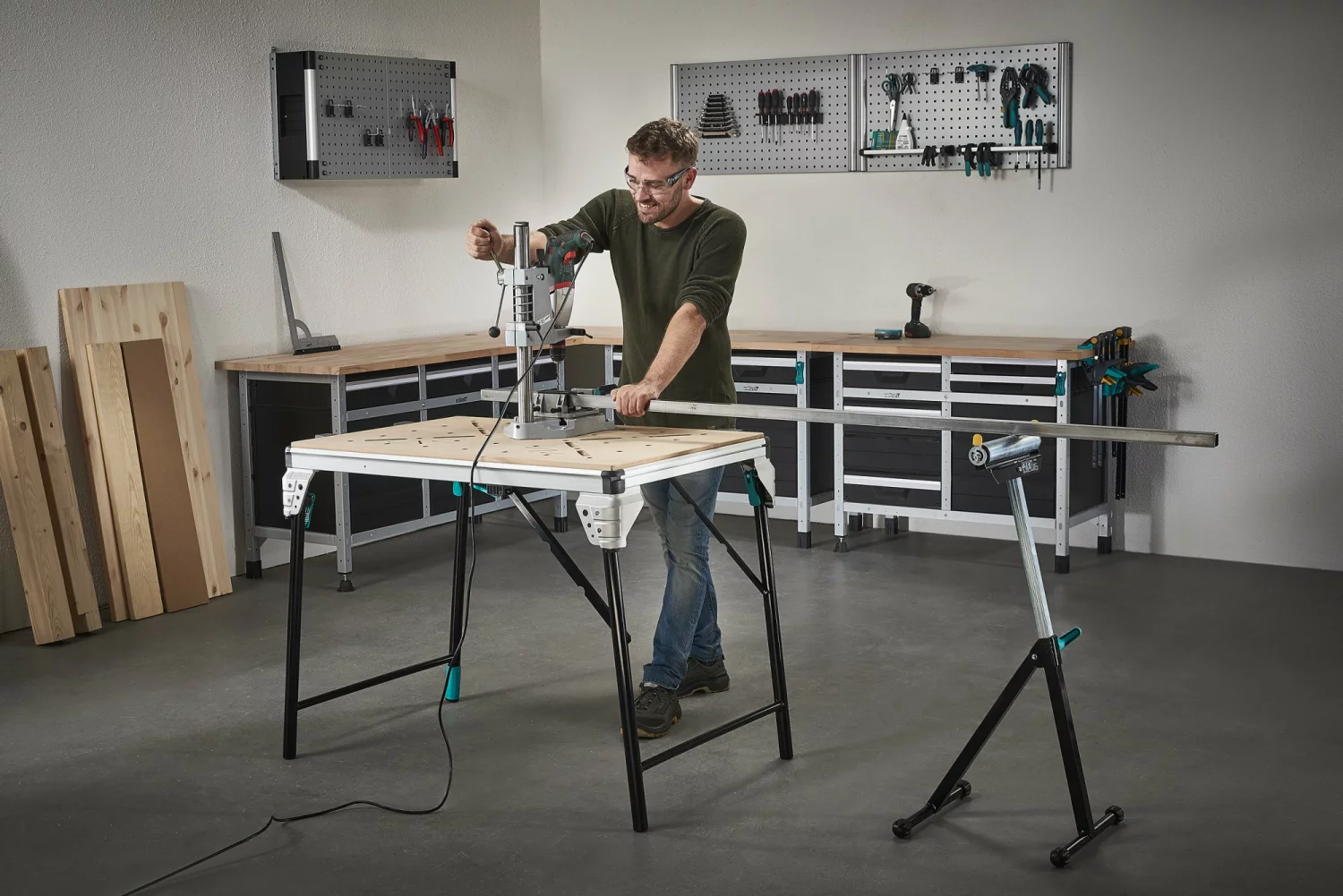 Wolfcraft Master work 1600 Mobiele werkbank
