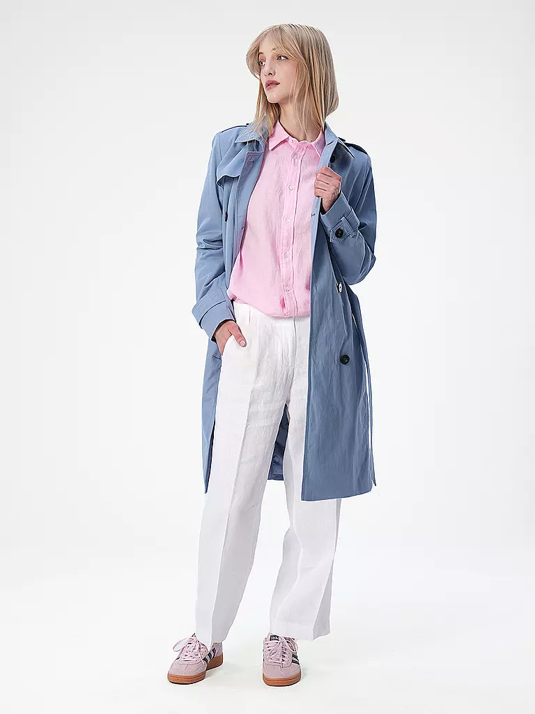 S.OLIVER Trenchcoat blau