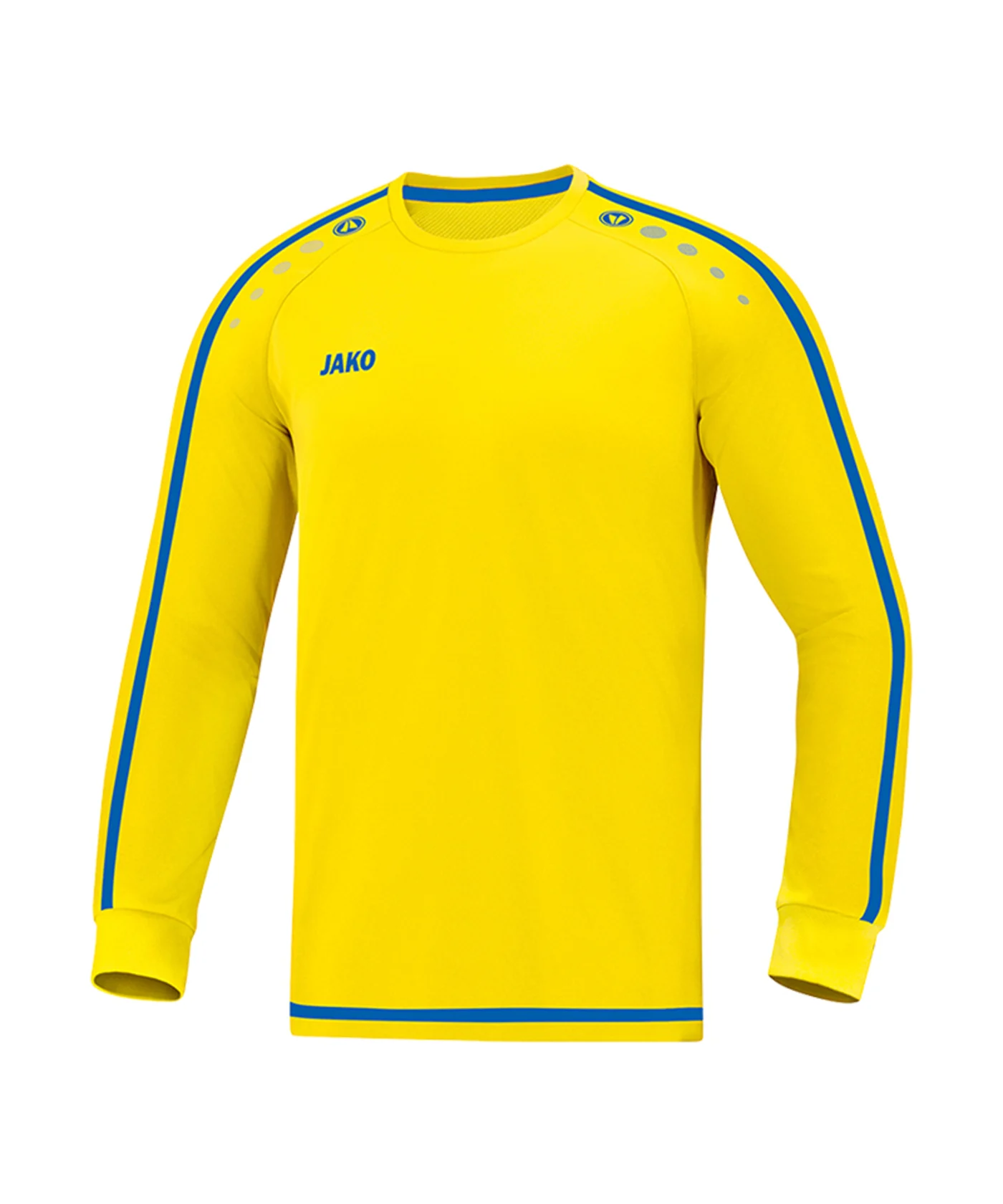 JAKO Striker 2.0 Trikot langarm Gelb Blau F12