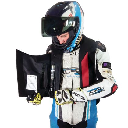 Airbag moto Helite GP-AIR CUIR - Noir