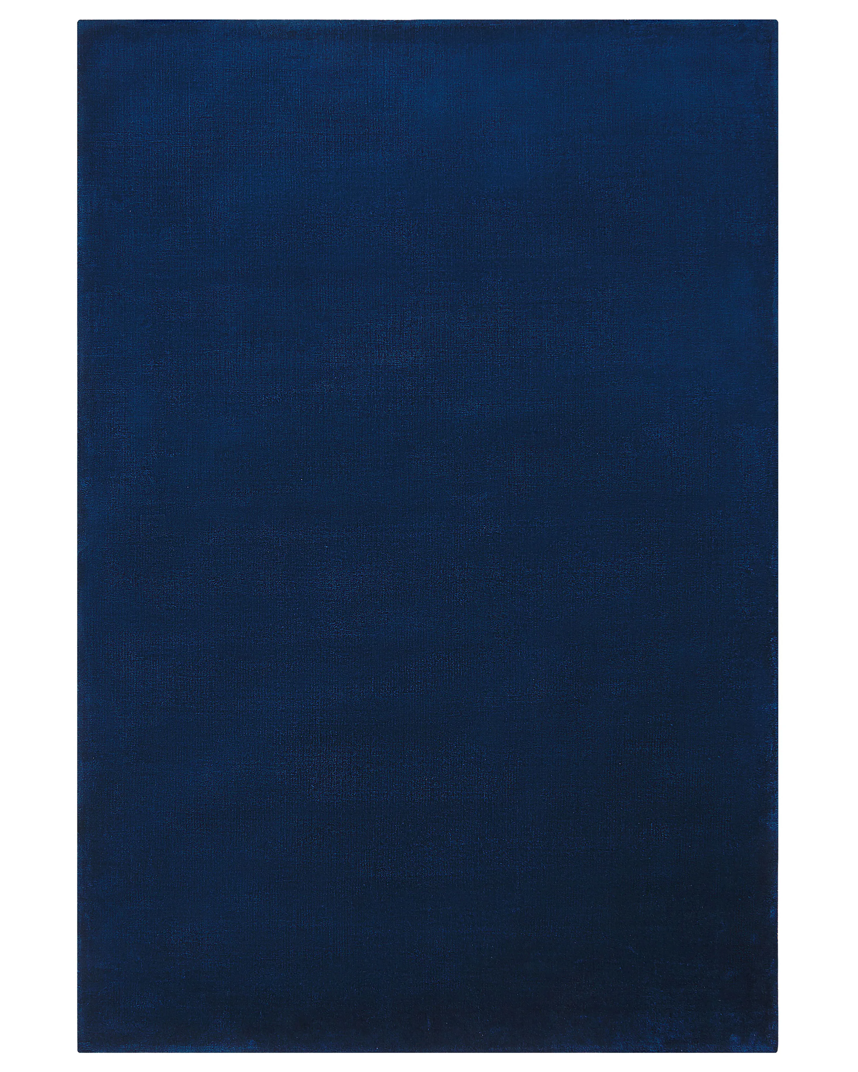 Vloerkleed GESI II Marineblauw 160 x 230 cm Viscose