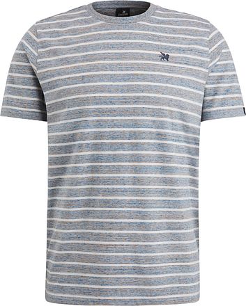 Vanguard T-Shirt Strepen Grijs Blauw VTSS2403514-5038 kopen