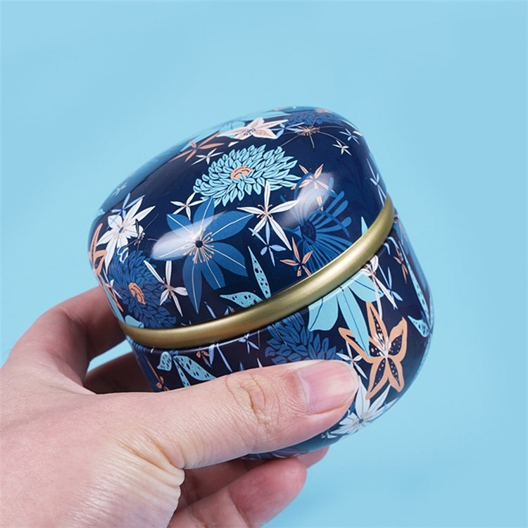 (50g) Befüllbare Puder Dose Beauty Körperpuder Aufbewahrungsdose - Hellblau / Rosa