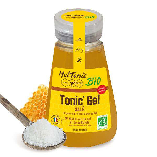 Gel énergétique Bio salé - Miel, Fleur de sel & Gelée royale