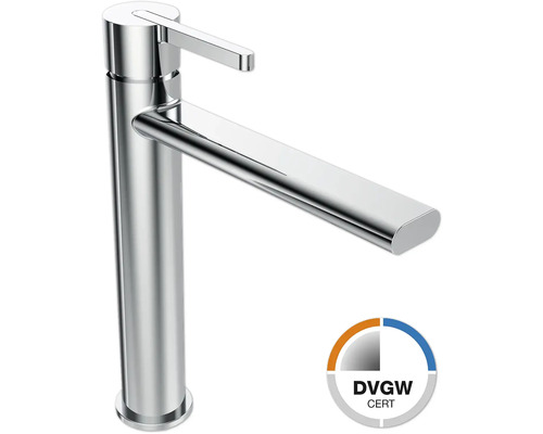 Jungborn LAMBDA wastafelkraan voor opzetwastafels, DVGW-getest, chroom