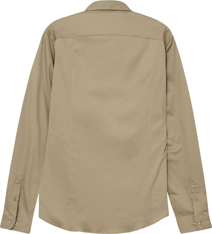 Mos Mosh Gallery MMGMarco Jersey Shirt Light sand