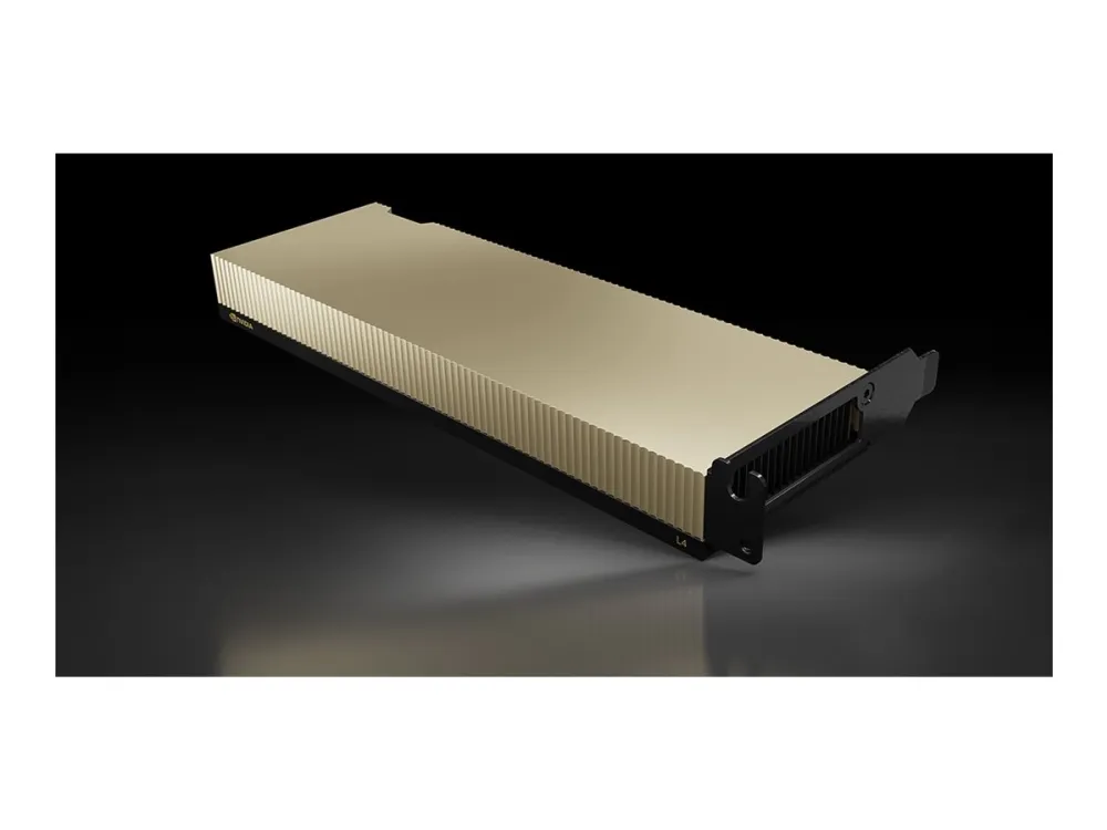 NVIDIA L4 - GPU beregningsprocessor - L4 - 24 GB GDDR6 - PCIe 4.0 x16 lavprofil - blæserløs