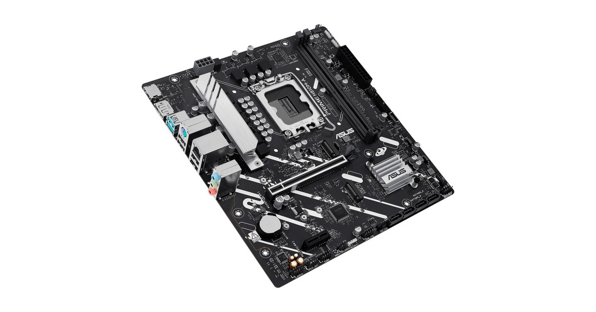 ASUSPRIME H810M-A-CSM socket 1851 moederbord  (RAID, Gb-LAN, Sound, µATX)