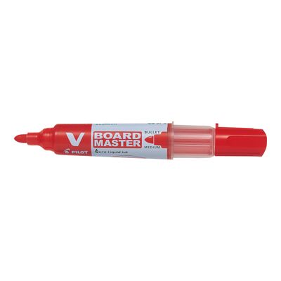 Pilot V BOARD MASTER - Marqueur effaçable - pointe ogive - rouge