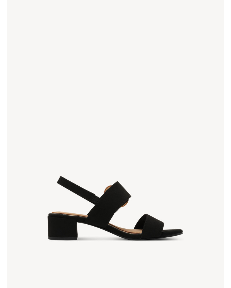 Marco Tozzi - dame sandal - sort