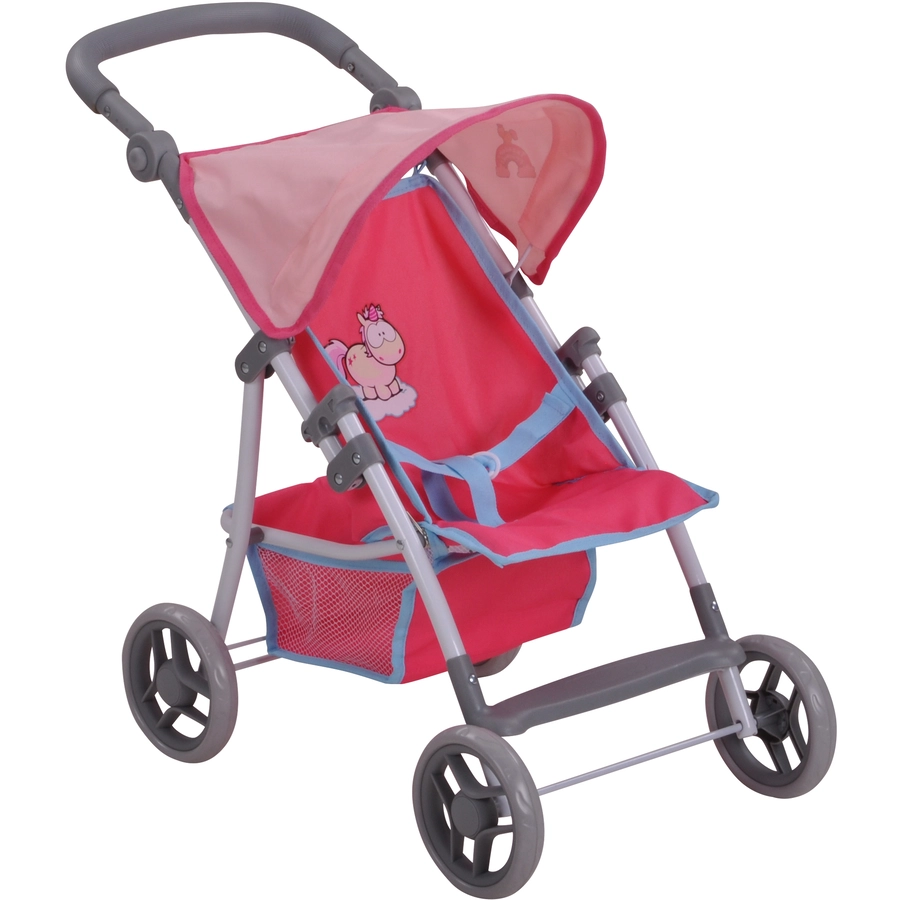knorr toys® Puppenbuggy Liba NICI Theodor & Friends rosa