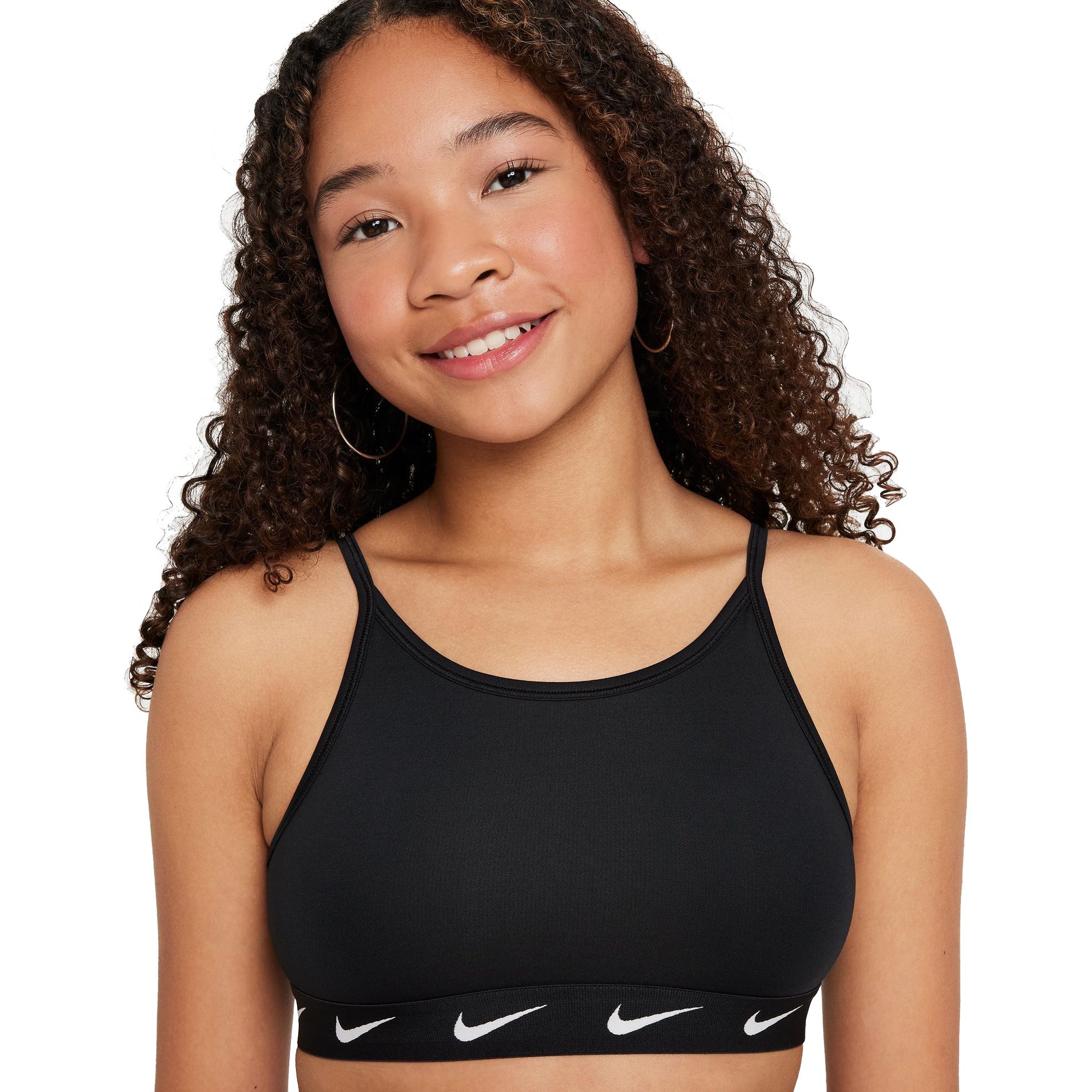 Nike Dri-Fit One Sport BH Mädchen schwarz