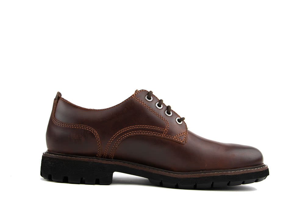 Clarks Veter Batcombe Tie Dark Tan