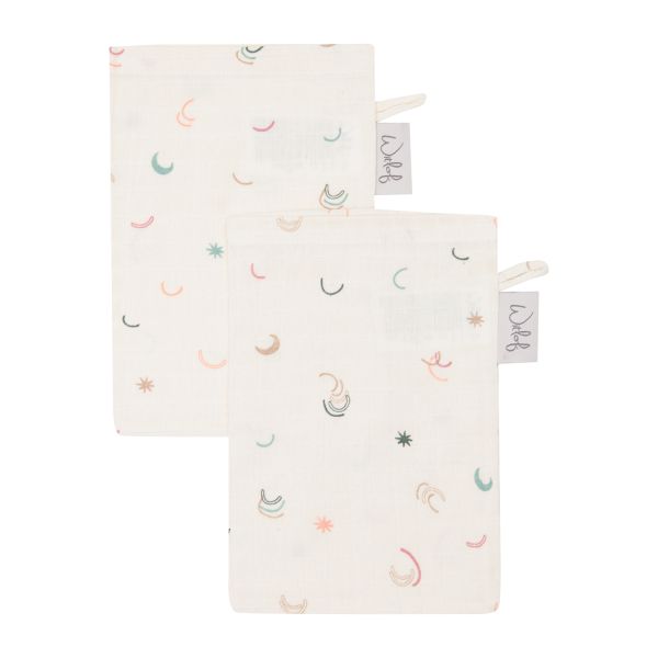 Witlof For Kids Magical Days Washandjes - 2 Stuks