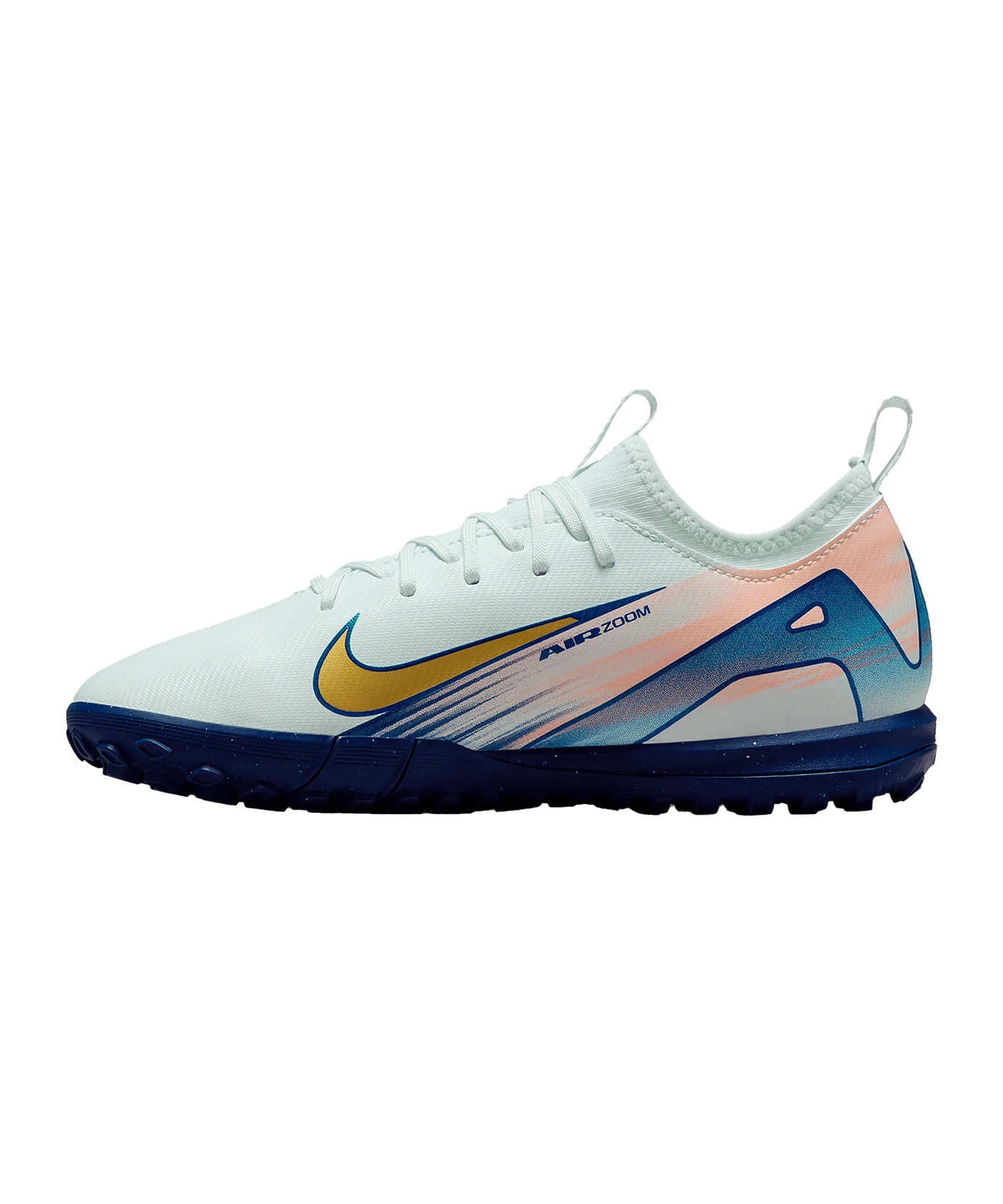 Nike Jr Air Zoom Mercurial Vapor XVI Academy TF Dream Speed 9 Kids Grün Gold F300