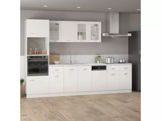 Armoire de plancher à tiroir Blanc 80x46x81,5cm Bois ingénierie