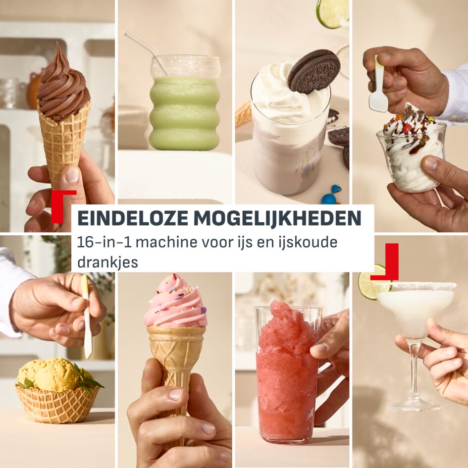 Freezi IG803A IJsmachine voor softijs & andere bevroren lekkernijen