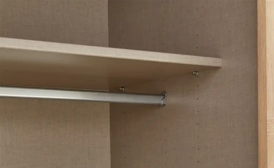 Schwebetürenschrank 3-türig Imperial 151 cm Eiche Sonoma (Nachbildung) ohne Spiegel