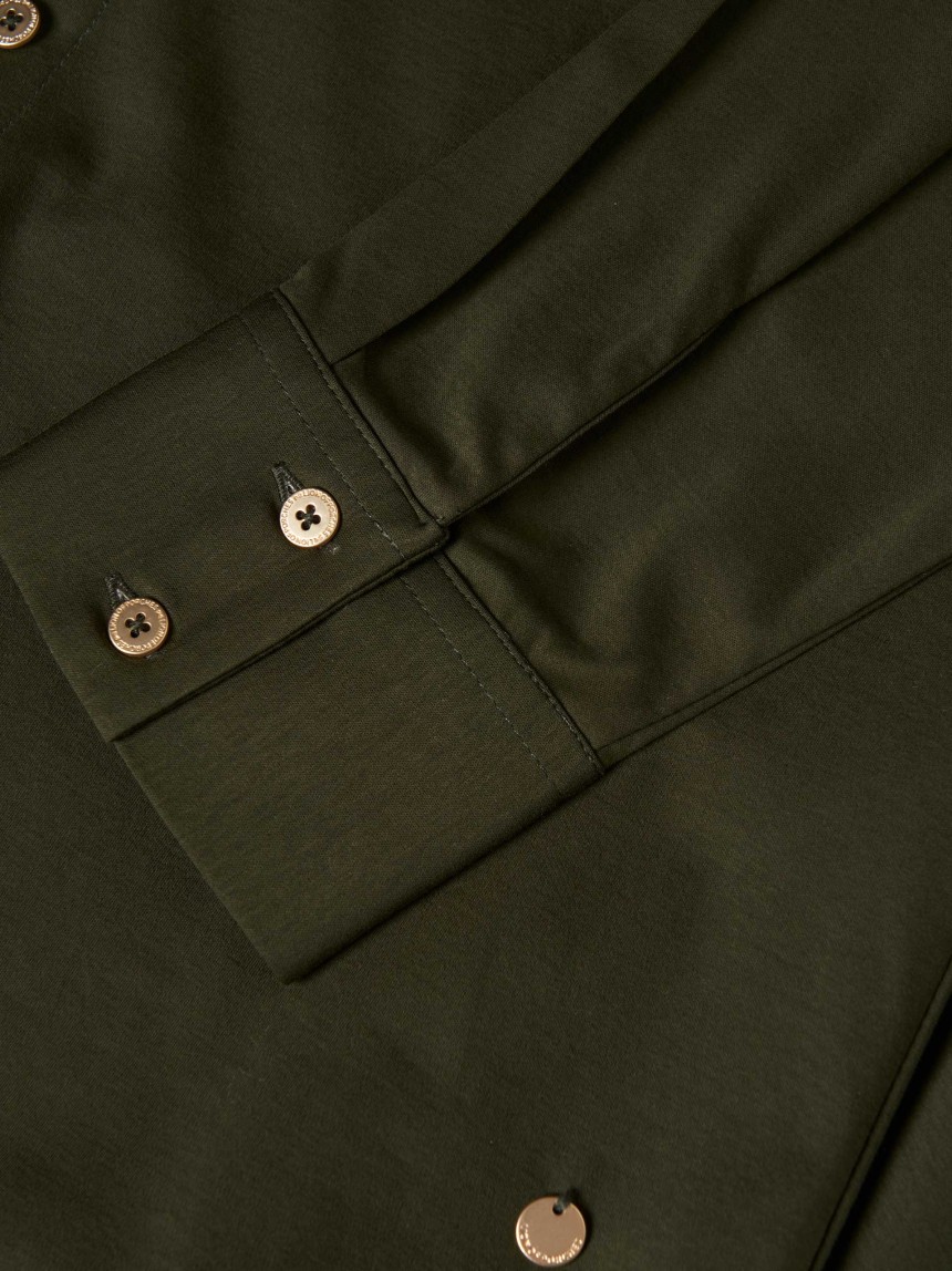Camisa de malha em algodão