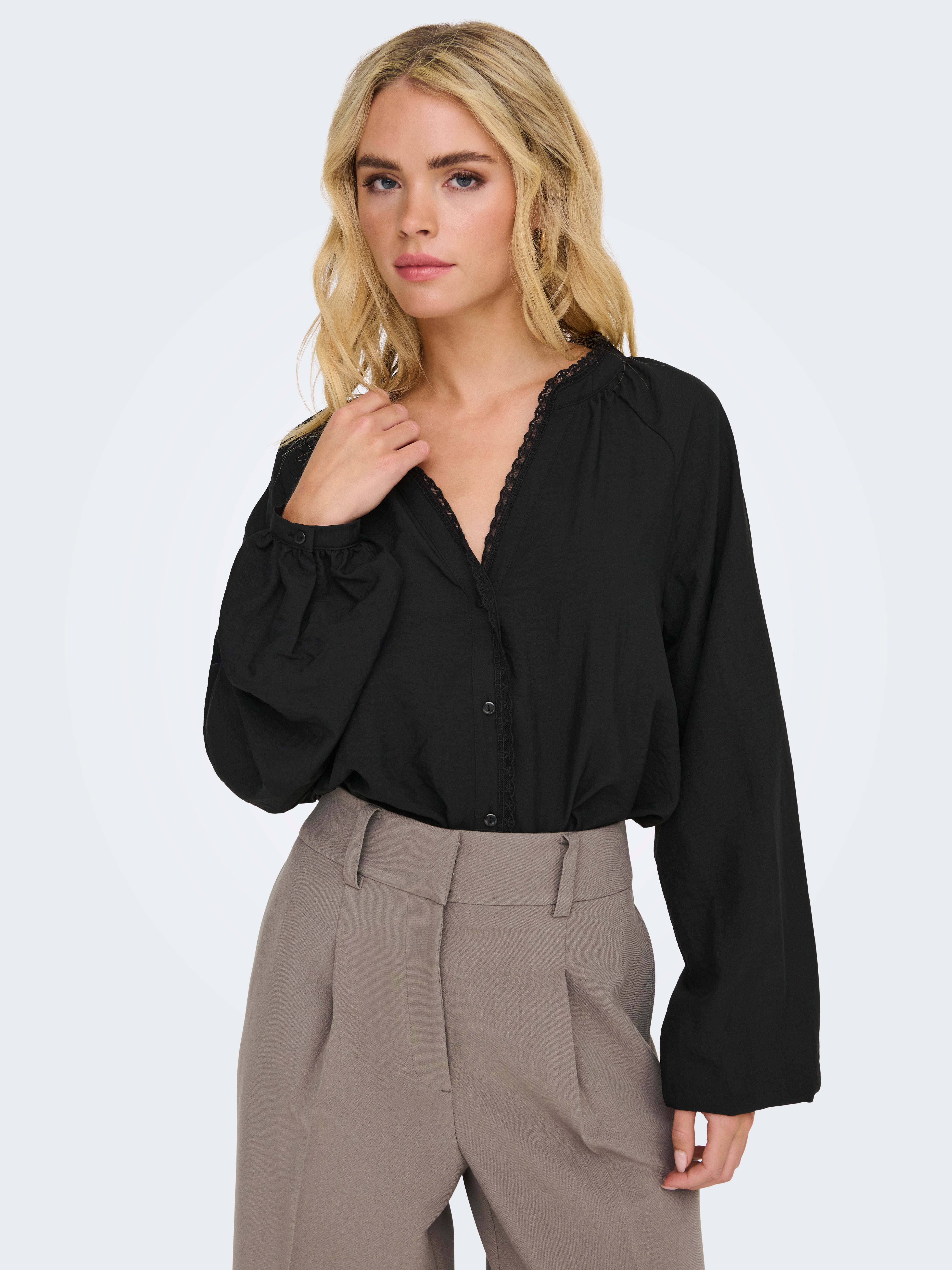 JDYLOLI Hemd Black