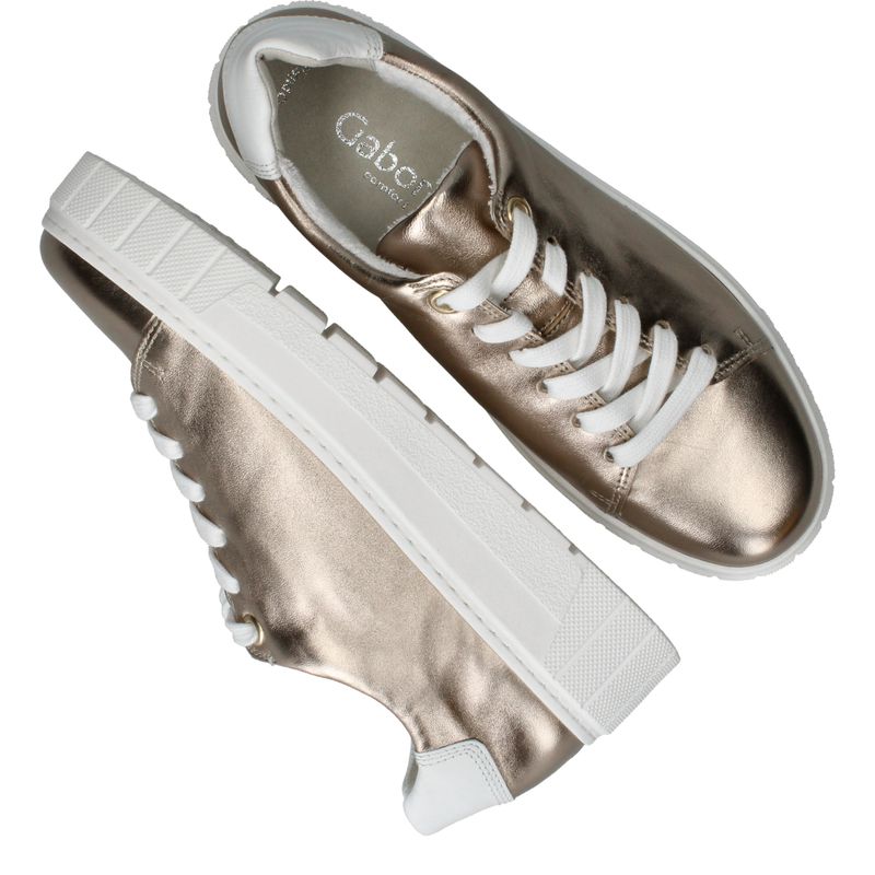 Gabor Sneakers Goud Dames