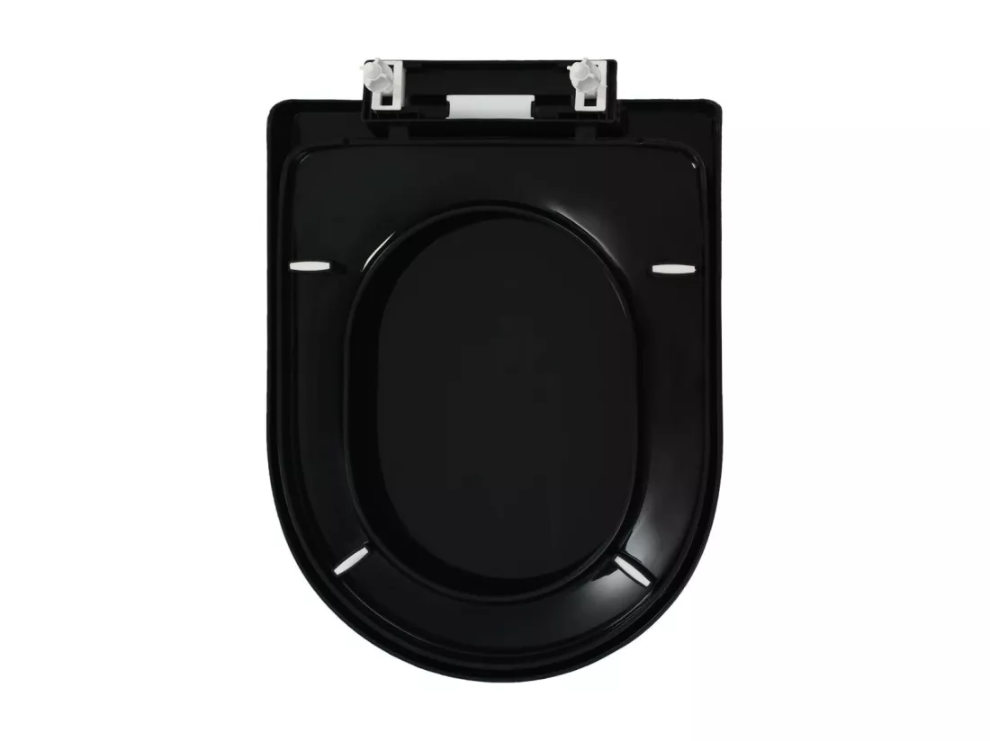 Abattant WC à fermeture noire 45 x 35 x 35 cm 02_0002913