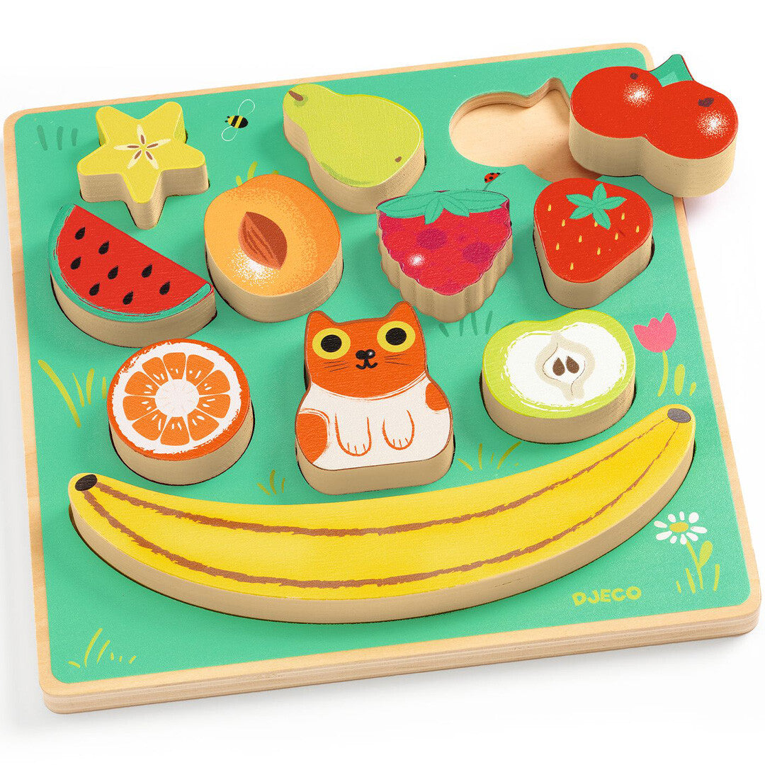 Djeco puzzel en balanceerspel - happy - 11st