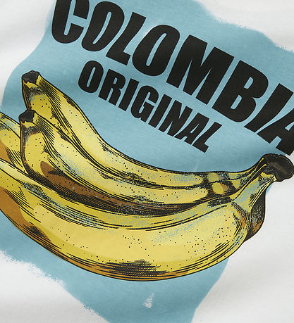 Name It T-Shirt - NkmJacob - Bright White/Milchig Blue