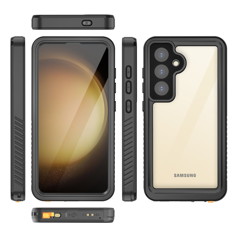 Samsung Galaxy S24  Plus Wasserfeste Outdoor Schutz Hülle (IP68) - Schwarz
