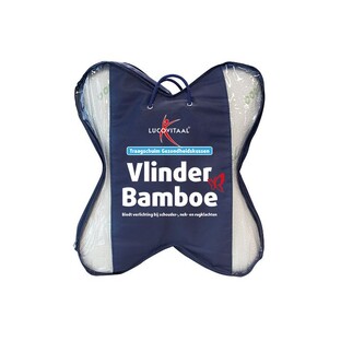 Lucovitaal Vlinder Bamboe Gezondheidskussen 1ST