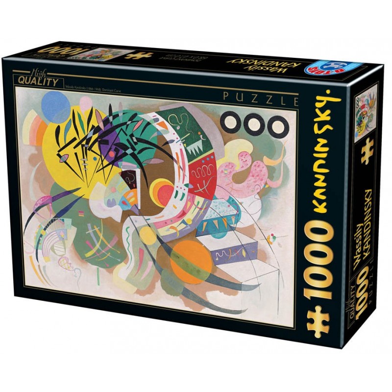 Dominant Curve - Kandinsky - 1000 pièces