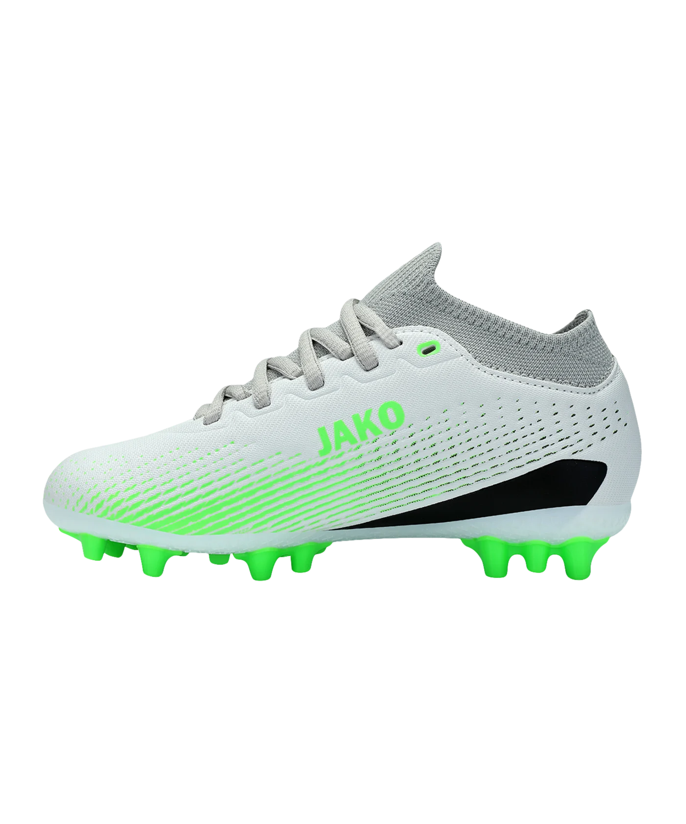 JAKO Lightning Sock AG Kids Weiss Grün F23