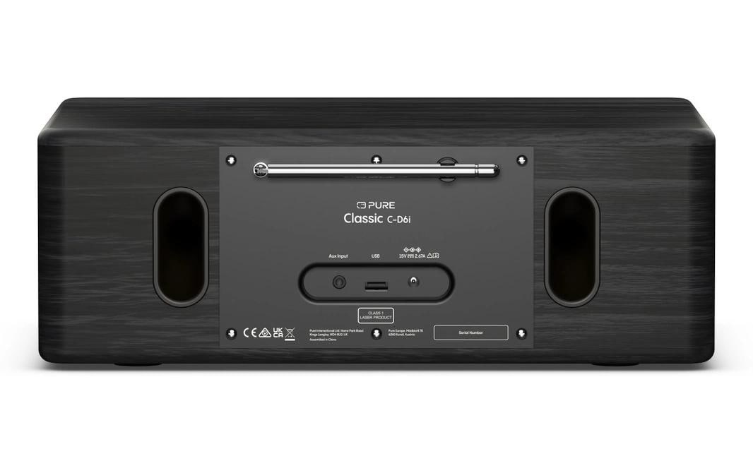 Pure Digitalradio (DAB+) »Classic C-D6i« (Bluetooth Digitalradio (DAB+) | FM-Tuner | Internetradio )