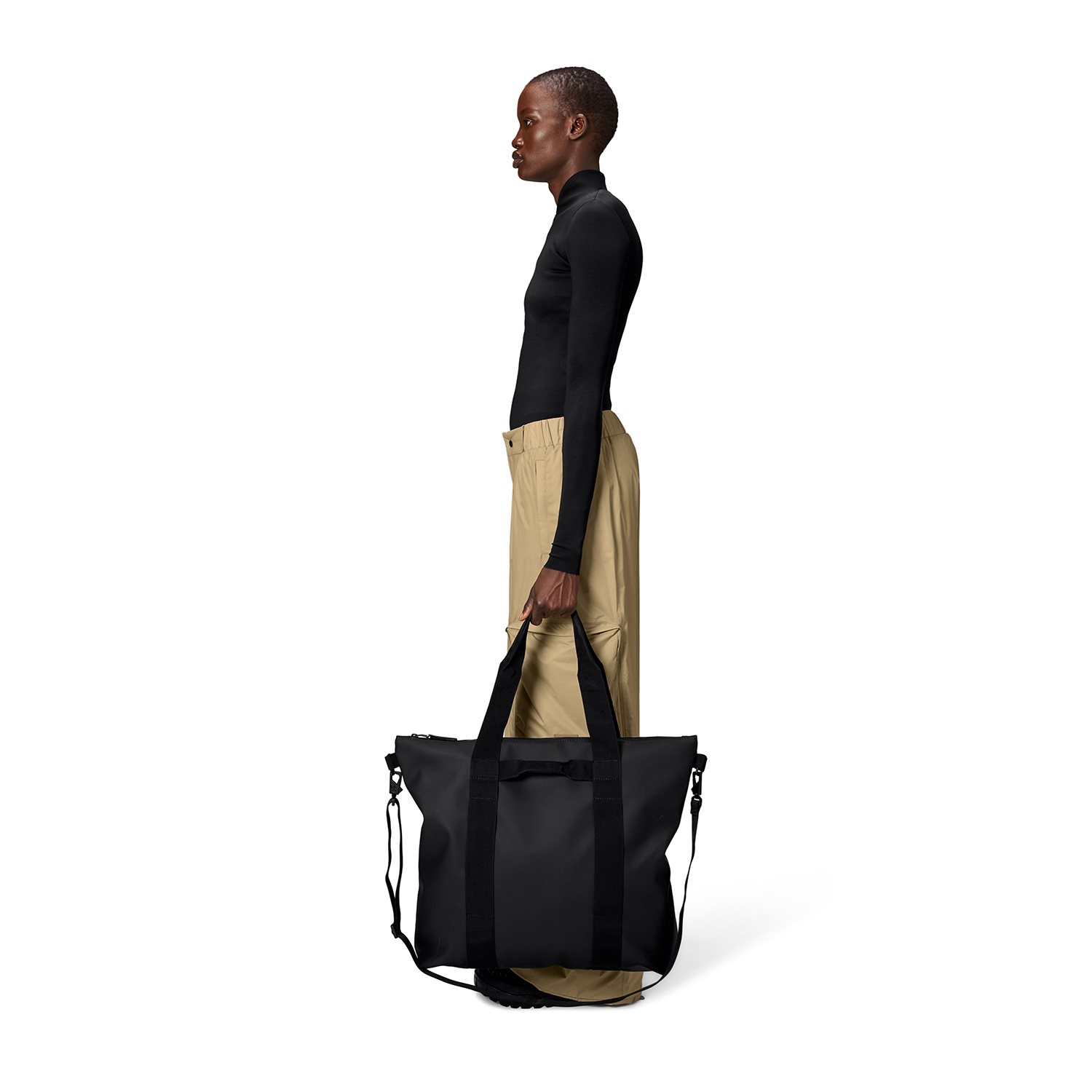 Rains Tote Bag W3 black