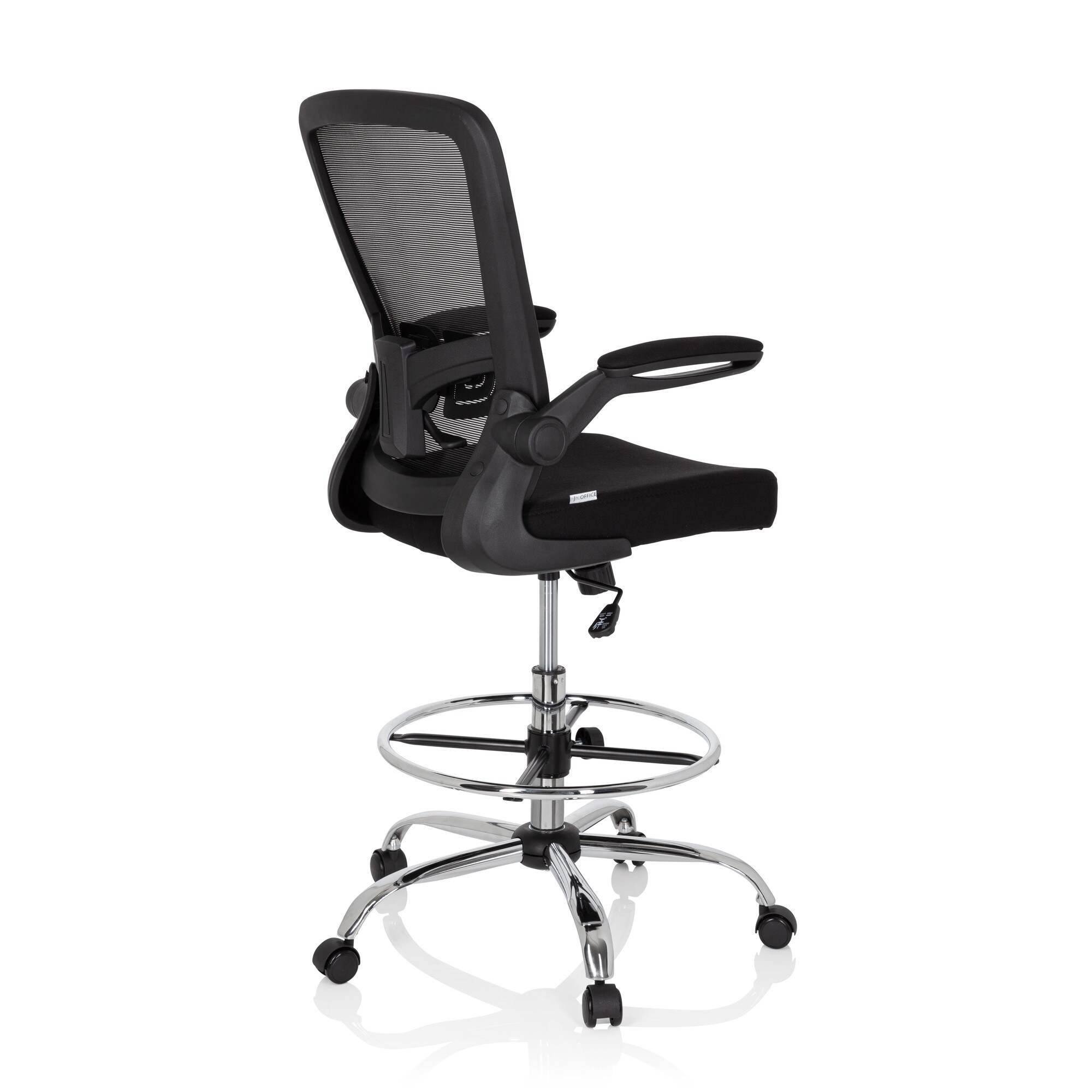 Counterstuhl VENDO WORK Stoff/Netzstoff mit Armlehnen hjh OFFICE