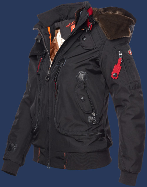 Rescue Jacket Lady Winter RainbowAirTec, Schwarz