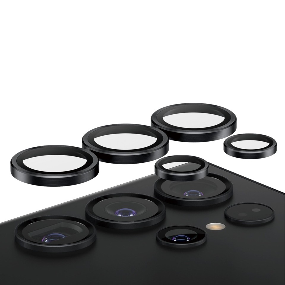 PanzerGlass - Hoops - Linsebeskyttelse - Samsung Galaxy S24 Ultra - Sort