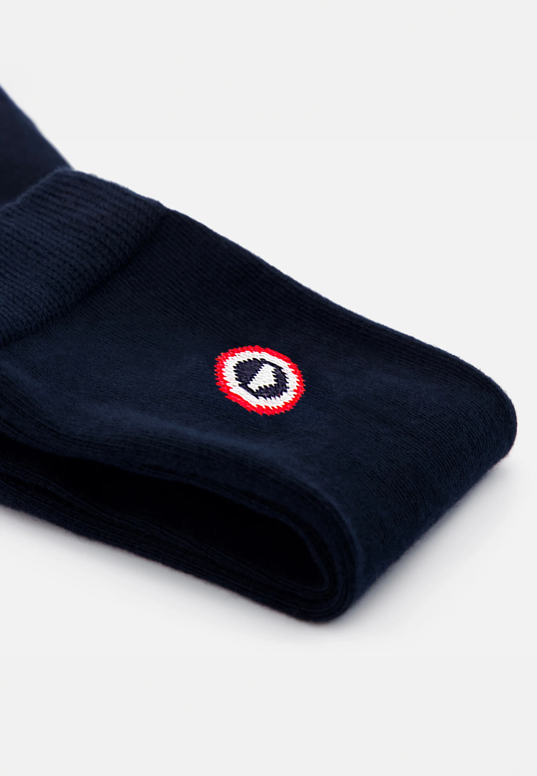 Chaussettes mi-hautes en coton-Lucas Marine