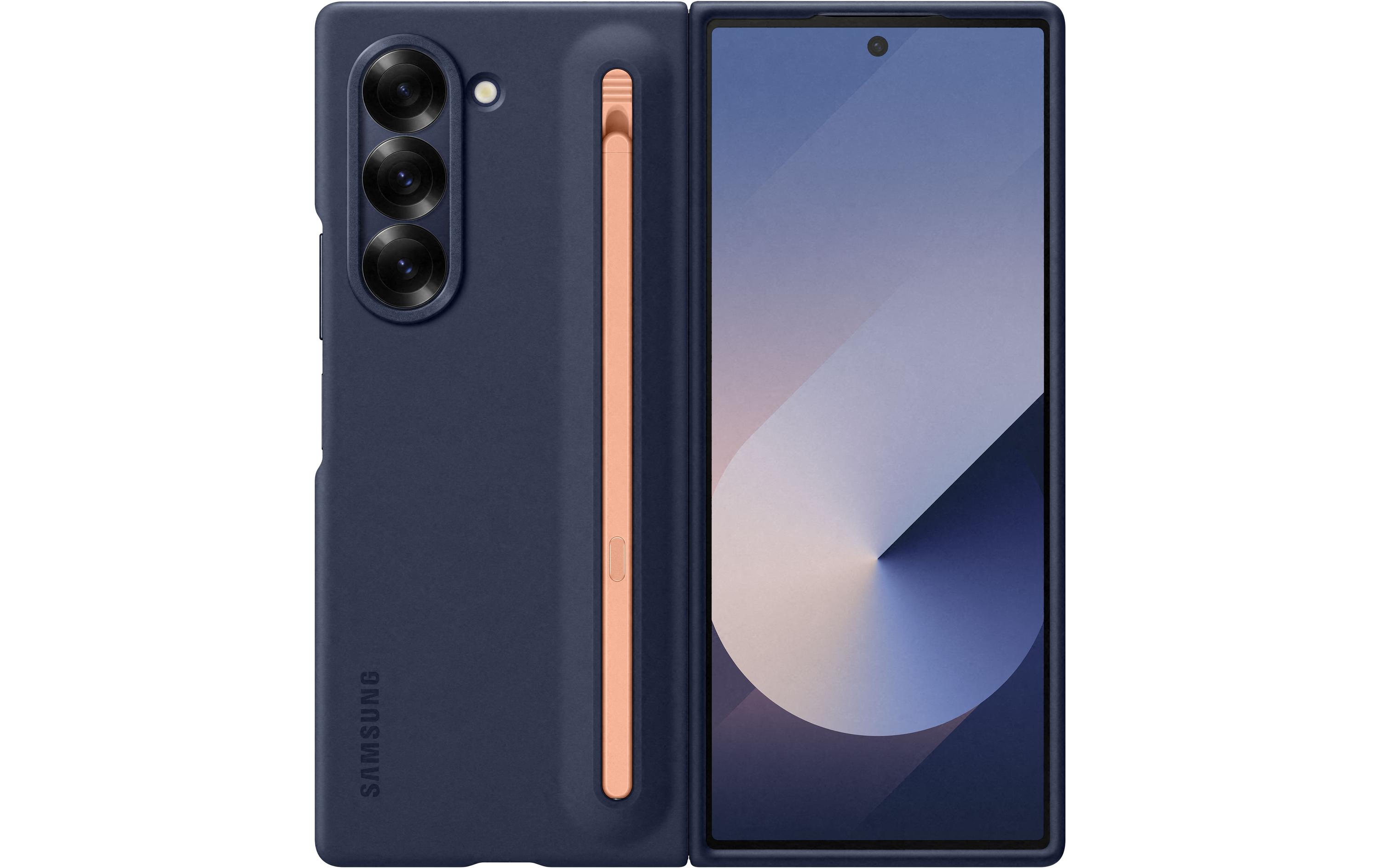 Back Cover S Pen Galaxy Z Fold6 NavySchutzhülle mit S Pen für das Samsung Galaxy Z Fold6