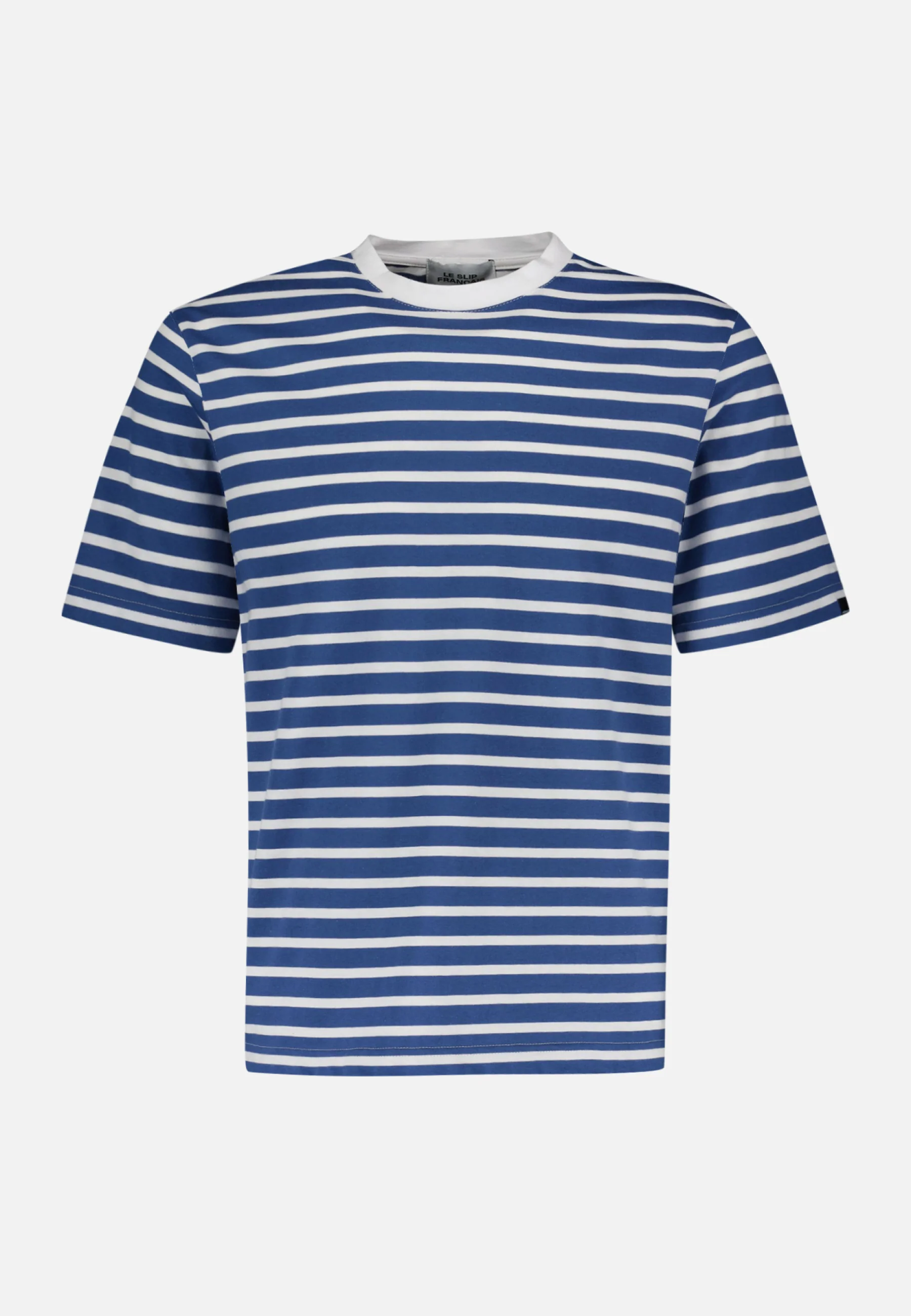 Marinière mixte en coton-Marlow Mariniere Acier Blanc