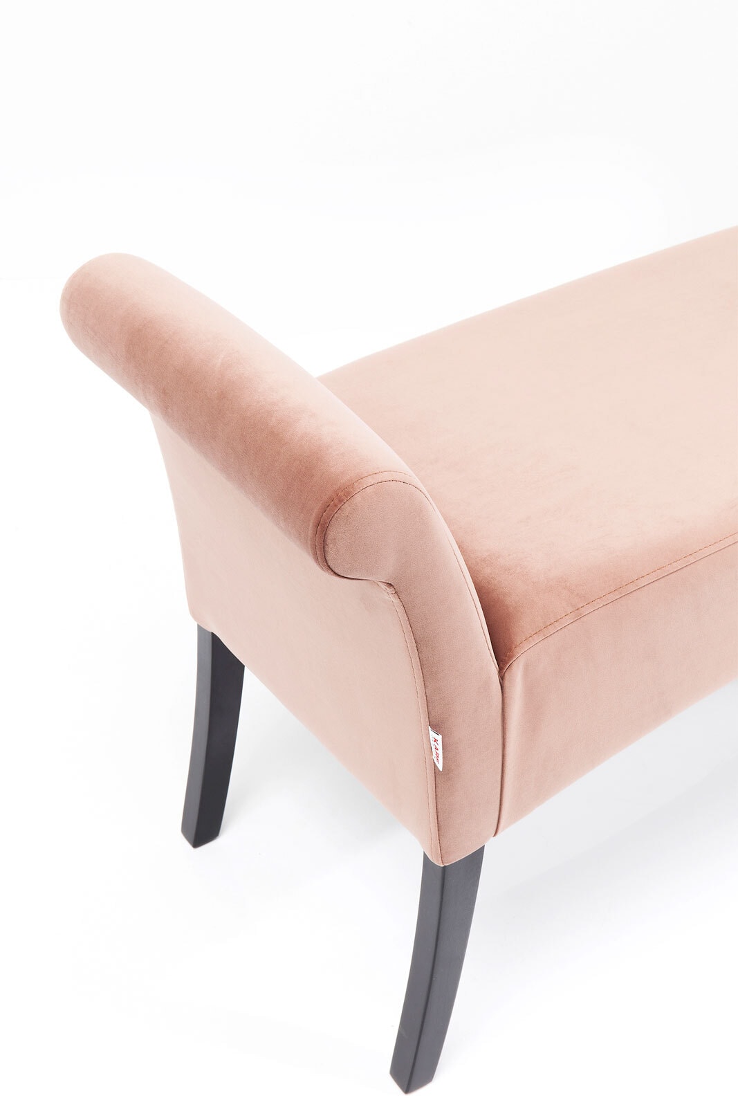 KARE DESIGN Bank MOTLEY 108 x 61 x 40 cm Textil rose