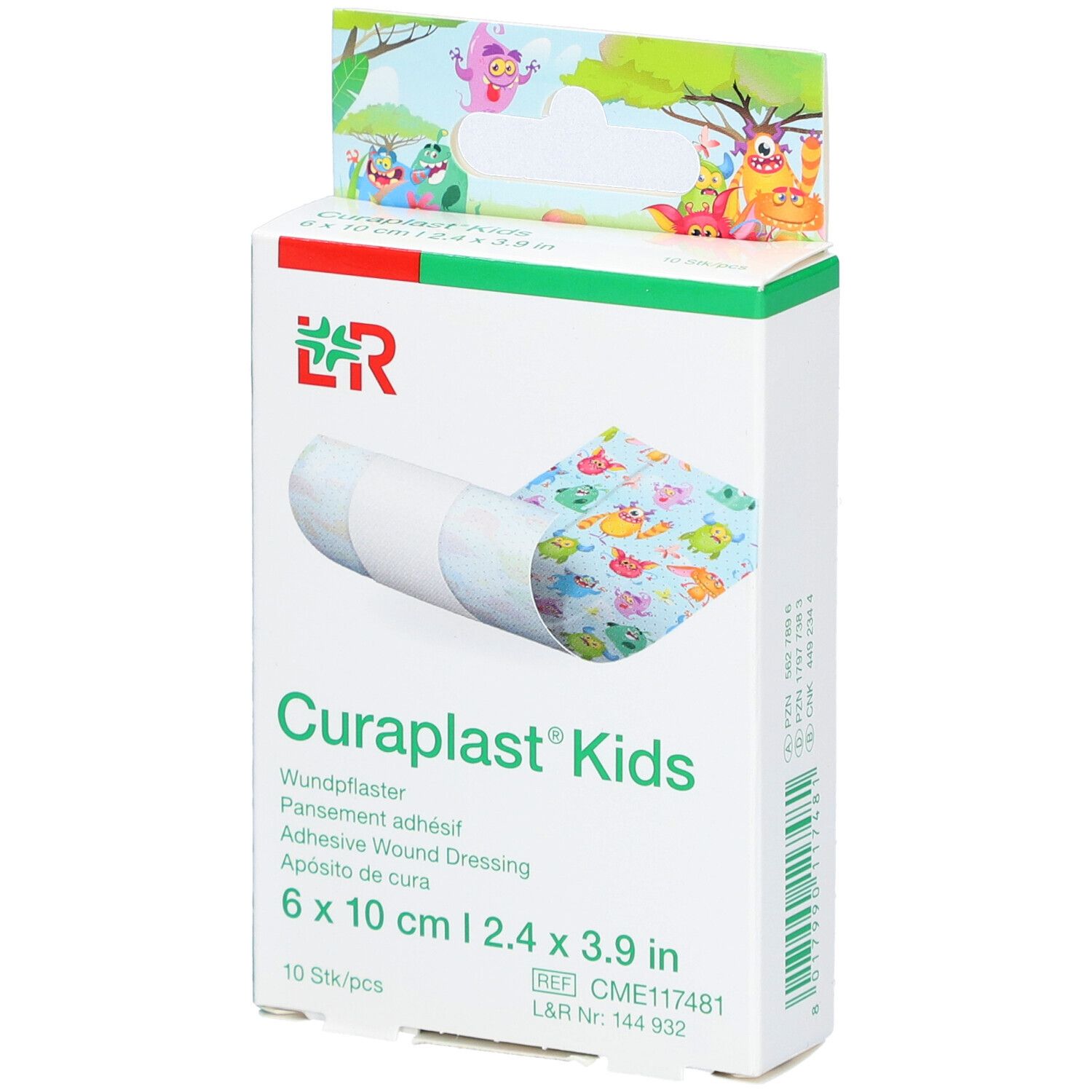 CURAPLAST Kids Pflaster zuschneidbar 6 cm x 1 m
