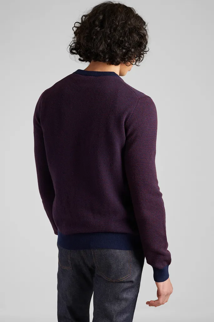 Pull jacquard en laine recyclée L'Exception Paris
