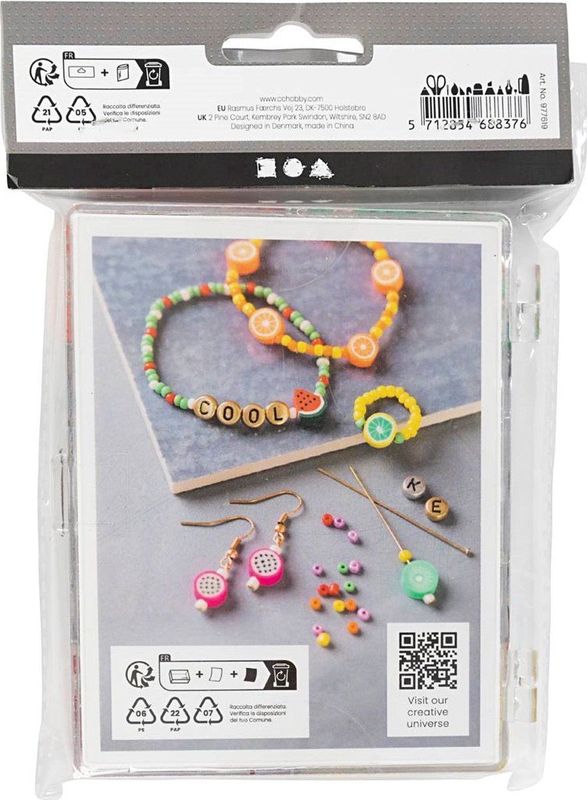 Creativ Company - Sieraden Maken Set - Fruitmix Kralen en Accessoires