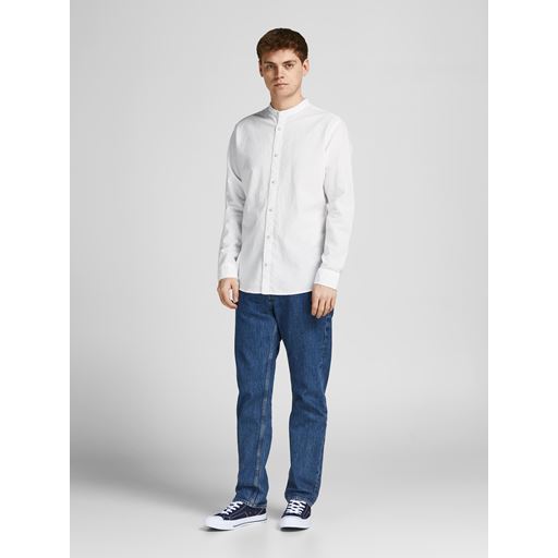 Jack&Jones Summer Band Skjorte, Hvid, XL