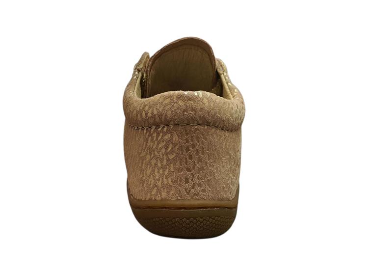 Naturino cocoon suede roze stip